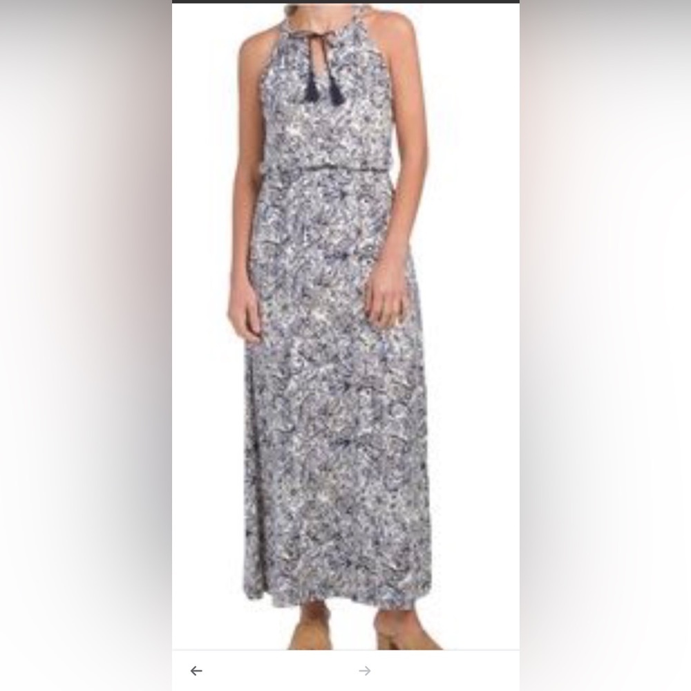 Rachel Zoe‎ halter flower print sundress size xl